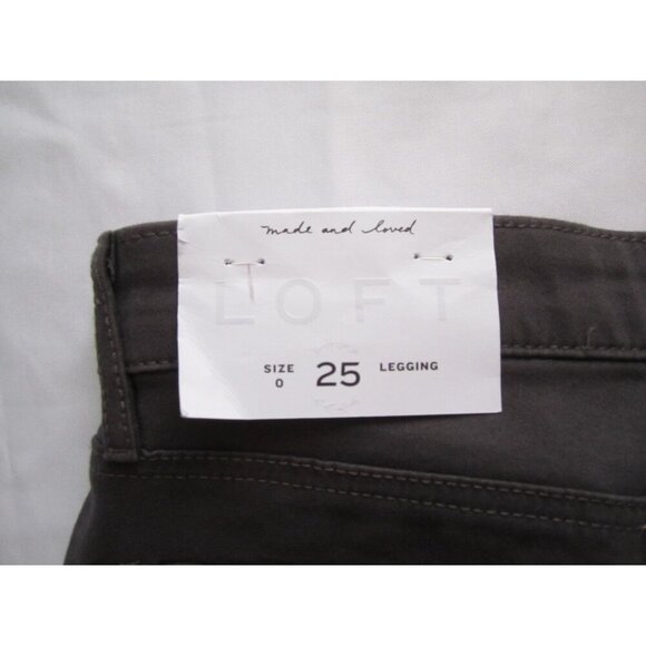 New W/ Tag Women Anne Taylor Loft Legging Pants Size 25/0 (WP263) - Picture 10 of 10